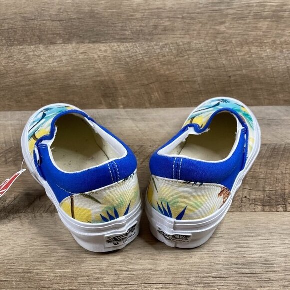 VANS Vault OG 'Spring Brick' Classic Slip On Dazzling Blue Mens 6.5 Womens 8 NEW - Picture 6 of 10